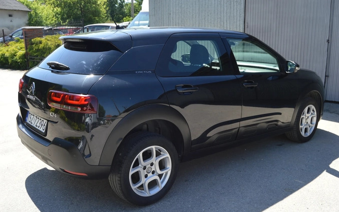 Citroen C4 Cactus cena 49700 przebieg: 83600, rok produkcji 2018 z Biskupiec małe 67